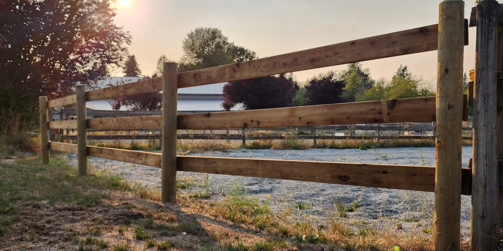 Equestrian Board Fence